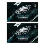 Philadelphia Eagles House Flag Personalized Speed Slashes Green Best Selling