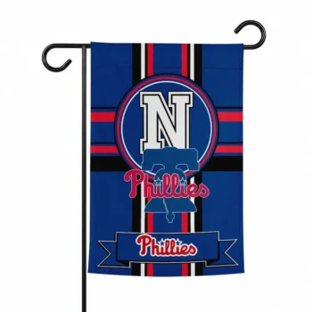 Philadelphia Phillies Garden Flag Customized Circle Medallion Blue Best Selling