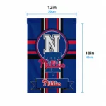 Philadelphia Phillies Garden Flag Customized Circle Medallion Blue Best Selling