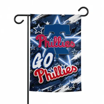 Philadelphia Phillies Garden Flag Personalized Glowing Star Blue Best Selling