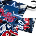 Philadelphia Phillies Garden Flag Personalized Glowing Star Blue Best Selling