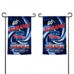 Philadelphia Phillies Garden Flag Personalized Swirl Vortex Blue Best Selling