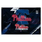 Philadelphia Phillies House Flag Custom Speed Slashes Blue Best Selling