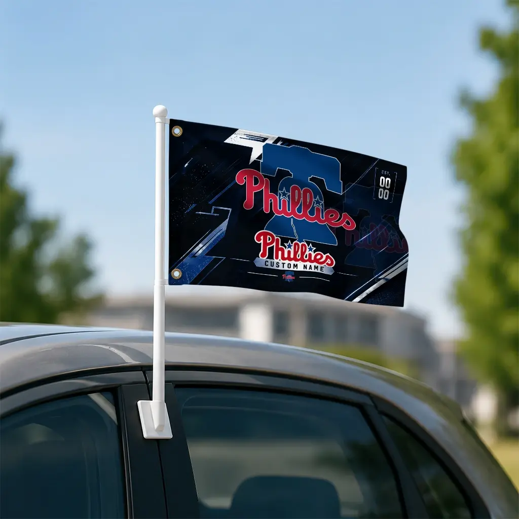 Philadelphia Phillies House Flag Custom Speed Slashes Blue Latest Model Philadelphia Phillies House Flag Custom Speed Slashes Blue Latest Model