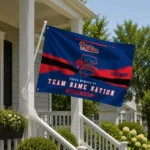 Philadelphia Phillies House Flag Customized Brushed Streaks Blue Best Selling