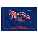 Philadelphia Phillies House Flag Customized Ornate Border Blue Best Selling
