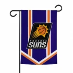 Phoenix Suns Garden Flag Custom Chevron Stripes Purple Best Selling