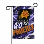 Phoenix Suns Garden Flag Customized Glowing Star Purple Best Selling
