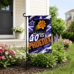 Phoenix Suns Garden Flag Customized Glowing Star Purple Best Selling
