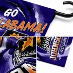 Phoenix Suns Garden Flag Customized Swirl Vortex Purple Best Selling