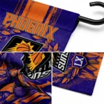 Phoenix Suns Garden Flag Personalized Laurel Wreath Purple Best Selling