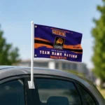 Phoenix Suns House Flag Custom Brushed Streaks Purple Best Selling