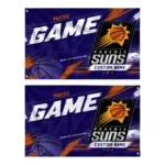 Phoenix Suns House Flag Customized Energy Brushstrokes Purple Best Selling