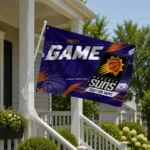 Phoenix Suns House Flag Customized Energy Brushstrokes Purple Best Selling