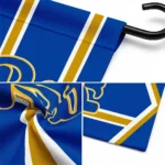 Pittsburgh Panthers Garden Flag Custom Chevron Stripes Royal Blue Best Selling