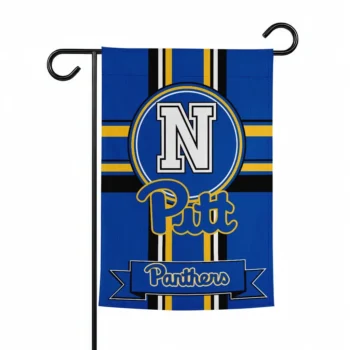 Pittsburgh Panthers Garden Flag Custom Circle Medallion Royal Blue Best Selling