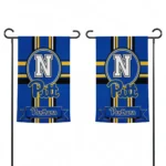 Pittsburgh Panthers Garden Flag Custom Circle Medallion Royal Blue Best Selling