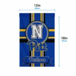 Pittsburgh Panthers Garden Flag Custom Circle Medallion Royal Blue Best Selling