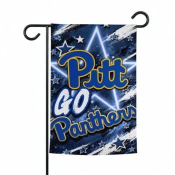Pittsburgh Panthers Garden Flag Customized Glowing Star Royal Blue Best Selling