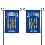 Pittsburgh Panthers Garden Flag Personalized Distressed Stripes Royal Blue Best Selling