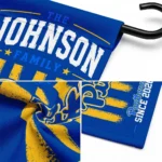 Pittsburgh Panthers Garden Flag Personalized Distressed Stripes Royal Blue Best Selling