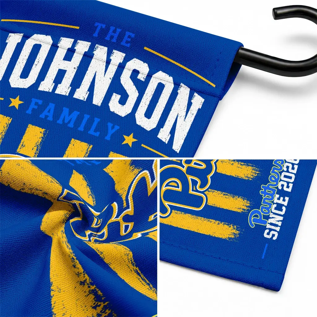 Pittsburgh Panthers Garden Flag Personalized Distressed Stripes Royal Blue Latest Model Pittsburgh Panthers Garden Flag Personalized Distressed Stripes Royal Blue Latest Model
