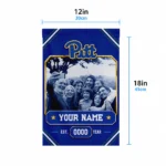 pittsburgh-panthers-garden-flag-personalized-photo-frame-royal-blue-best-selling.webp