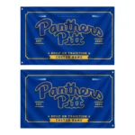 Pittsburgh Panthers House Flag Custom Ornate Border Royal Blue Best Selling
