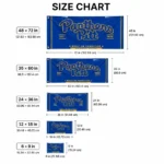 Pittsburgh Panthers House Flag Custom Ornate Border Royal Blue Best Selling