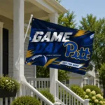 Pittsburgh Panthers House Flag Customized Action Streaks Royal Blue Best Selling