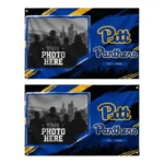 Pittsburgh Panthers House Flag Personalized Framed Photo Royal Blue Black Best Selling