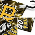 Pittsburgh Pirates Garden Flag Custom Glowing Star Black Best Selling