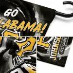 Pittsburgh Pirates Garden Flag Custom Swirl Vortex Black Best Selling