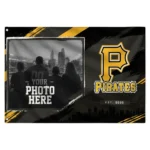 Pittsburgh Pirates House Flag Customized Framed Photo Black Best Selling