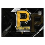 Pittsburgh Pirates House Flag Customized Speed Slashes Black Best Selling