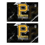 Pittsburgh Pirates House Flag Customized Speed Slashes Black Best Selling