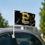 Pittsburgh Pirates House Flag Customized Speed Slashes Black Best Selling