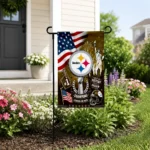 pittsburgh-steelers-garden-flag-customized-icon-collage-gold-best-selling.webp