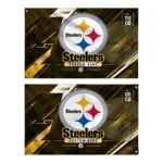 Pittsburgh Steelers House Flag Custom Speed Slashes Gold Best Selling