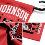 Portland Trail Blazers Garden Flag Custom Distressed Stripes Red Best Selling