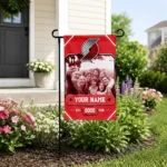 Portland Trail Blazers Garden Flag Custom Photo Frame Red Best Selling
