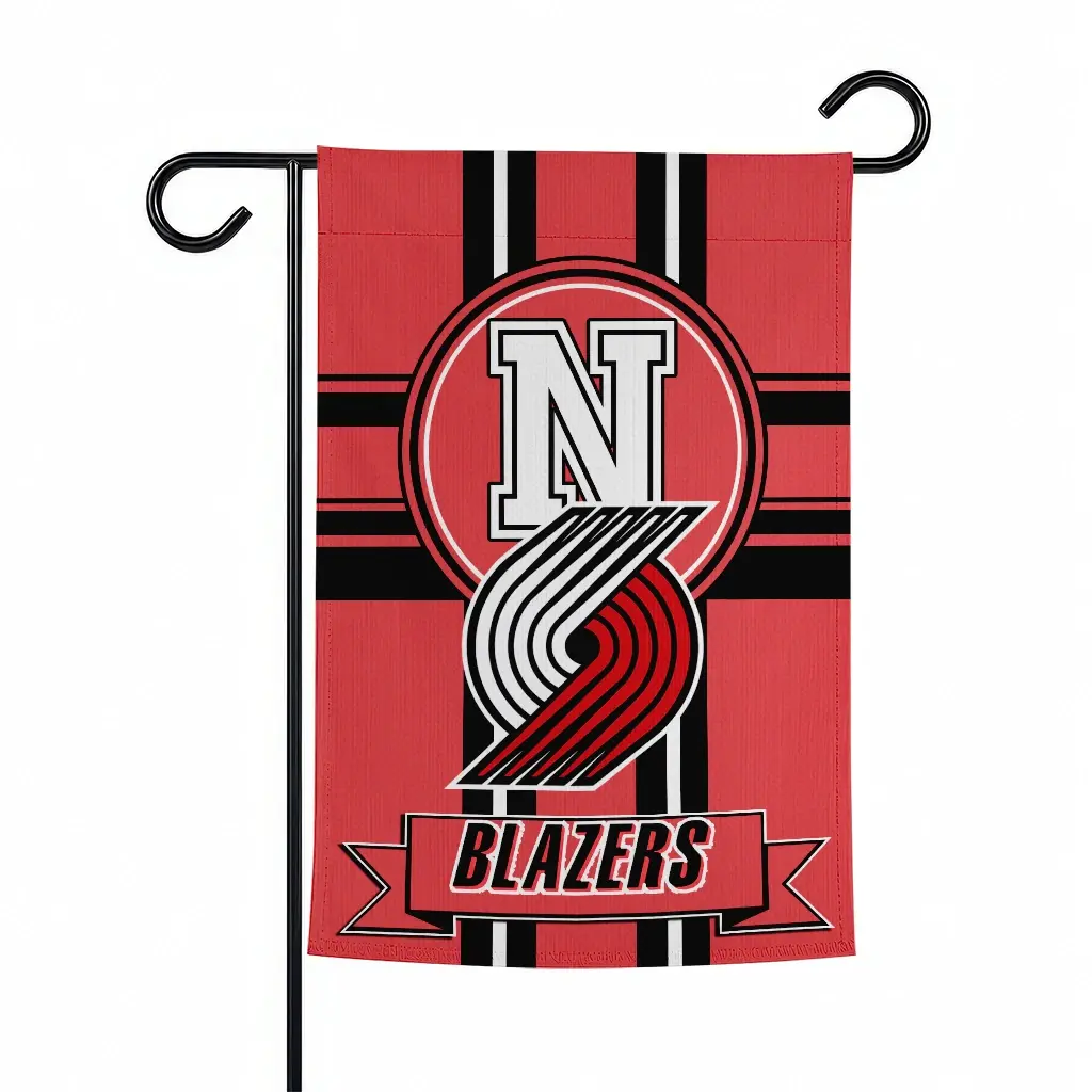 Portland Trail Blazers Garden Flag Customized Circle Medallion Red Best Selling Portland Trail Blazers Garden Flag Customized Circle Medallion Red Best Selling