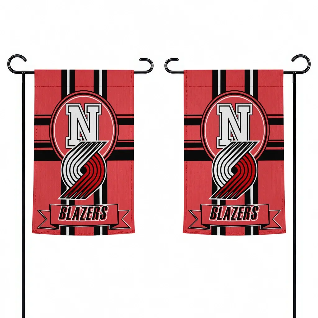 Portland Trail Blazers Garden Flag Customized Circle Medallion Red Fashion Forward Portland Trail Blazers Garden Flag Customized Circle Medallion Red Fashion Forward