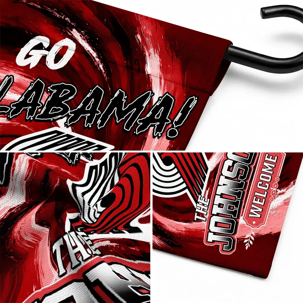 Portland Trail Blazers Garden Flag Personalized Swirl Vortex Red Latest Model Portland Trail Blazers Garden Flag Personalized Swirl Vortex Red Latest Model