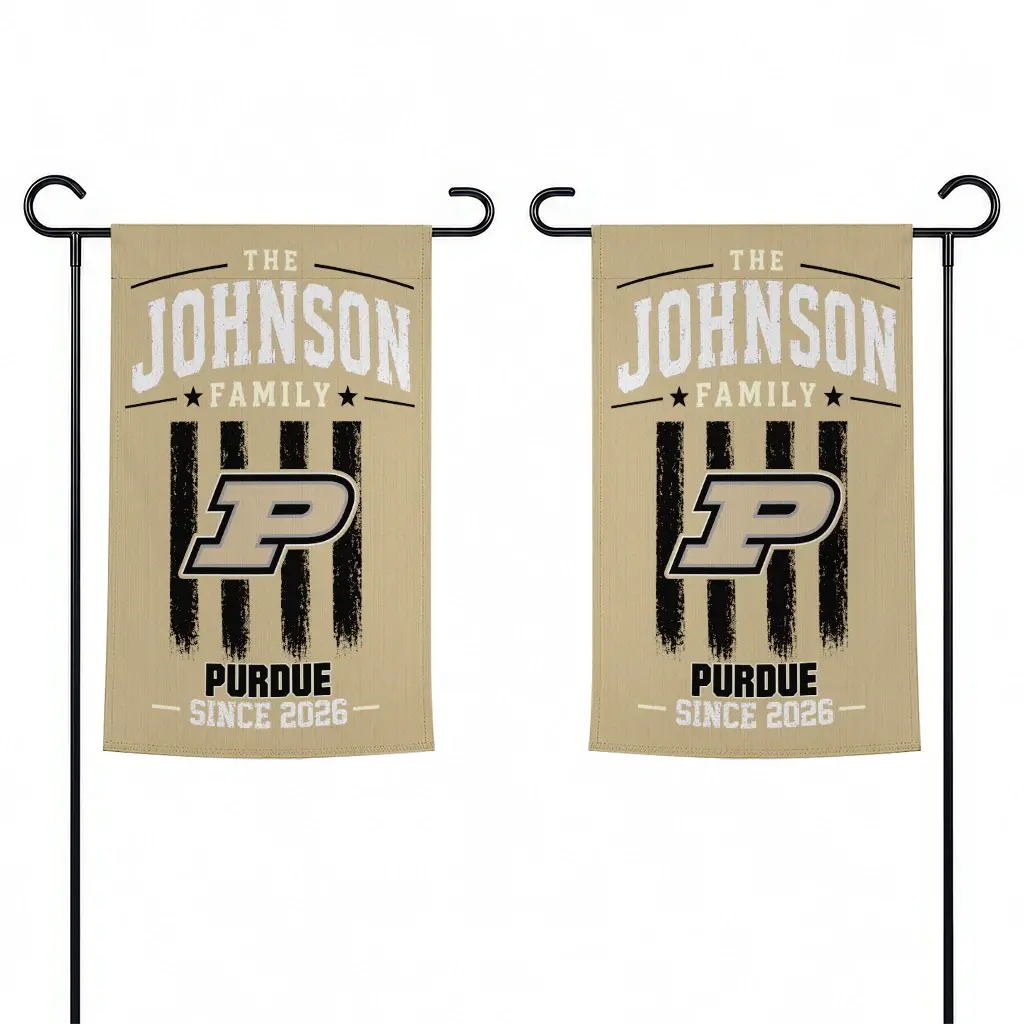Purdue Boilermakers Garden Flag Custom Distressed Stripes Gold Fashion Forward Purdue Boilermakers Garden Flag Custom Distressed Stripes Gold Fashion Forward