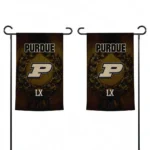 Purdue Boilermakers Garden Flag Custom Laurel Wreath Gold Best Selling