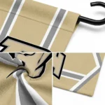 Purdue Boilermakers Garden Flag Customized Chevron Stripes Gold Best Selling
