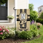 Purdue Boilermakers Garden Flag Customized Circle Medallion Gold Best Selling