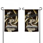Purdue Boilermakers Garden Flag Personalized Swirl Vortex Gold Best Selling