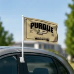 Purdue Boilermakers House Flag Customized Ornate Border Gold Best Selling